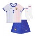 Camiseta Francia Antoine Griezmann #7 Visitante Equipación para niños Eurocopa 2024 manga corta (+ pantalones cortos)